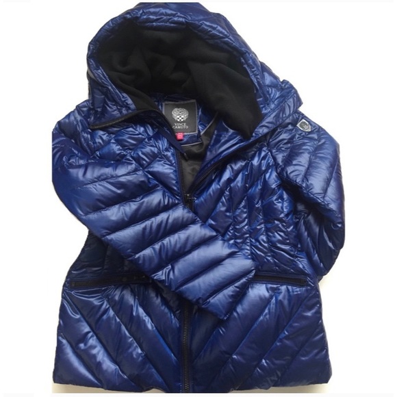Vince Camuto Jackets & Blazers - Vince Camuto quilted puffer jacket, midnight blue